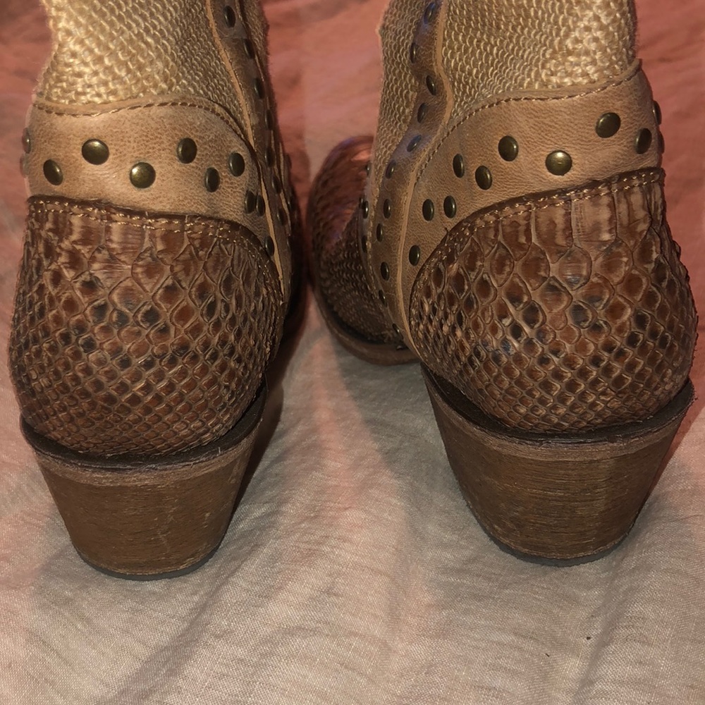 Corral Jute And Python Corral Boots - image 4